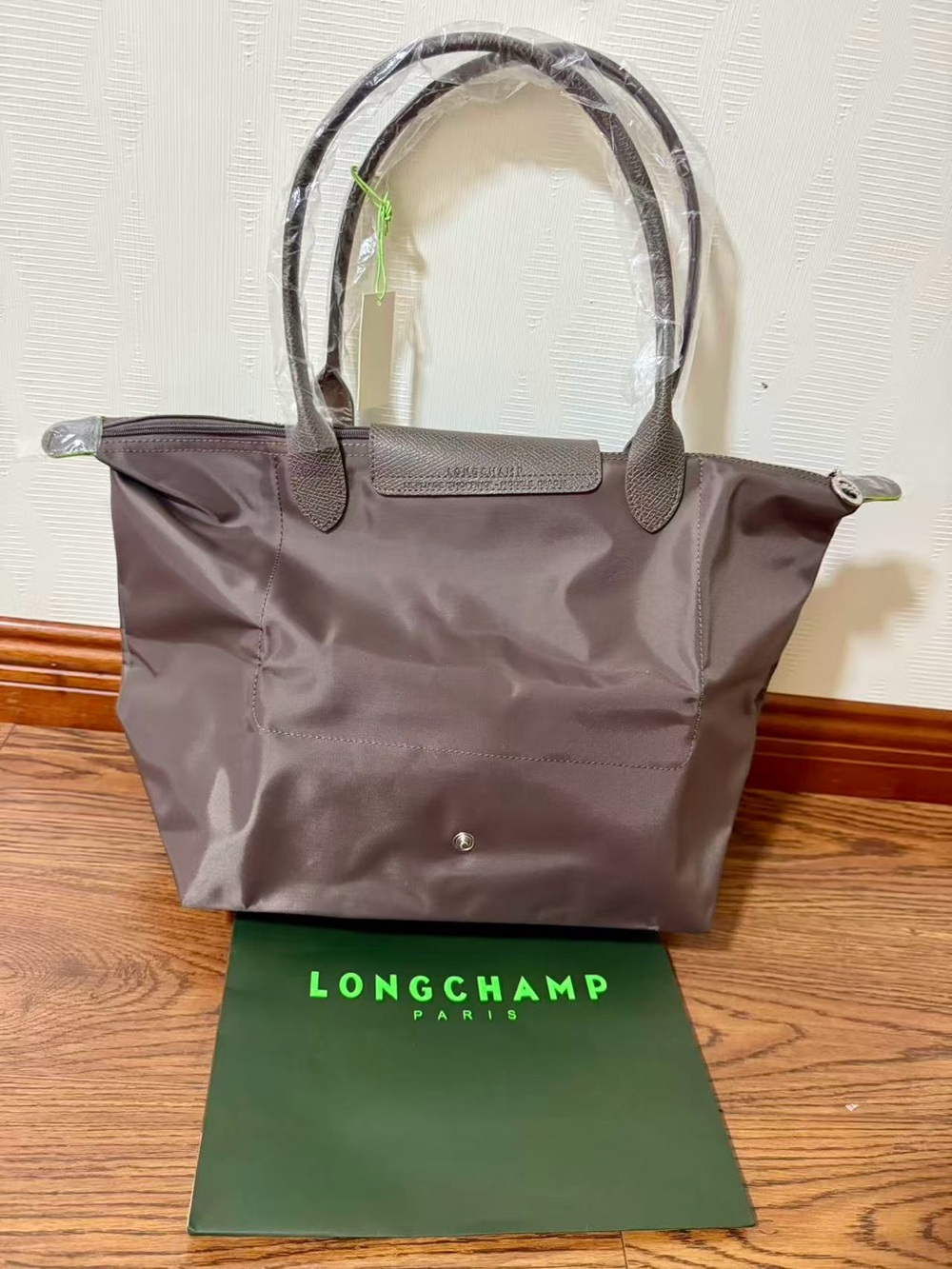 New Longchamp Le Pliage Original Large Shoulder Earth Color Bag Tote - Picture 2 of 8